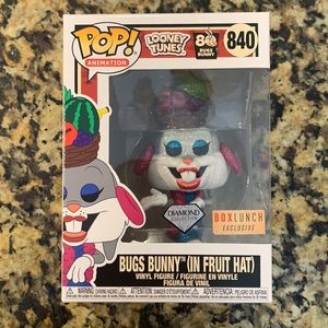 Funko POP! Looney Tunes Bugs Bunny In Fruit Hat Diamond Collection - #840 - BNIB